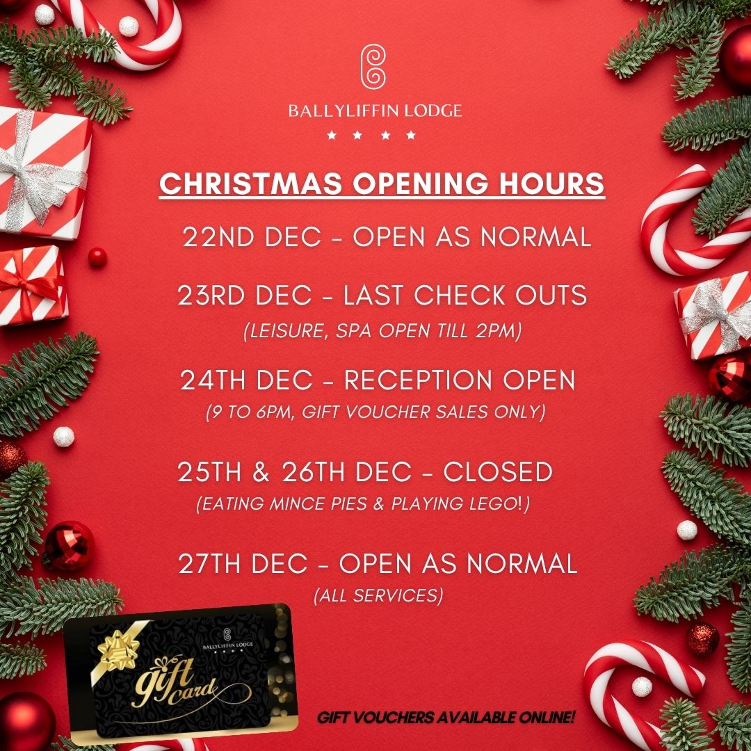 Opening Hours 2025